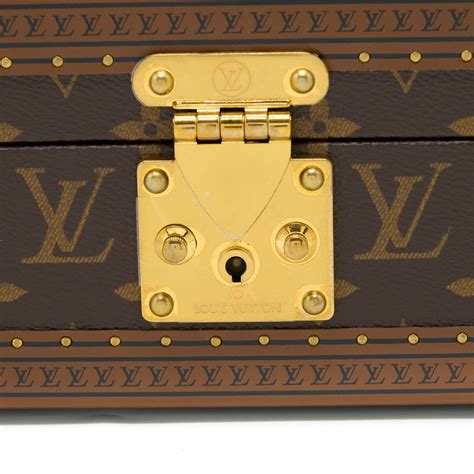 louis vuitton coffret tresor 20|LOUIS VUITTON Monogram Coffret Tresor 20 Jewelry Case .